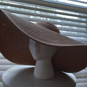 Over Sized Straw Beach Hat